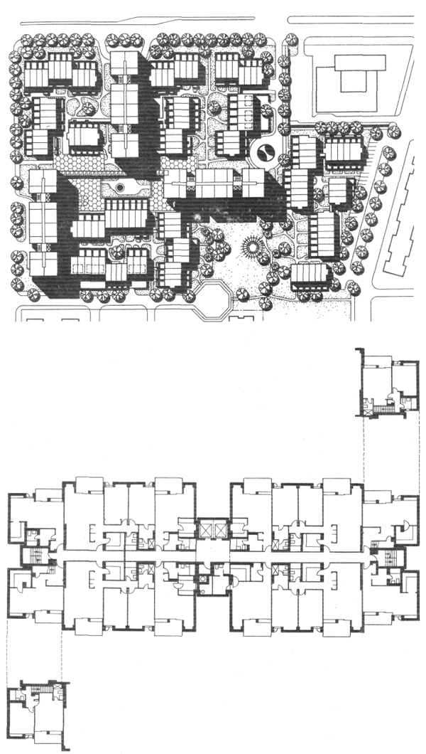 Tiber Island, Washington, USA. Architect: Keyes, Lethbridge and Condon. Архитекторы: Кийз, Летбридж, Кондон