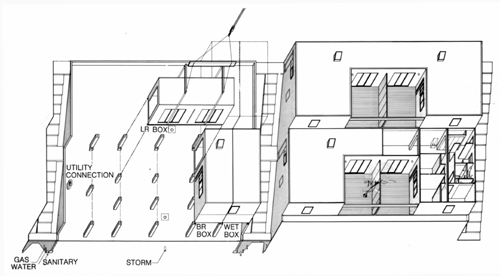 Elm-street Housing, Ithaca, New York, USA. Architect: Werner Seligmann and Associates. Итака (шт. Нью-Йорк). Архитектор: Вернер Селигмен с сотрудниками