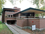 Фрэнк Ллойд Райт (Frank Lloyd Wright): Frederick C. Robie House, Chicago, Illinois (Дом Фредерика С. Роби, Чикаго, Иллинойс), 1908—1910
