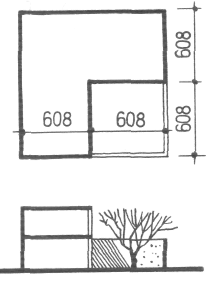 Застройка блокированными домами со встроенными двориками. Засторойка жилыми домами малой и средней этажности. Медотология проектирования. Проектирование жилых зданий