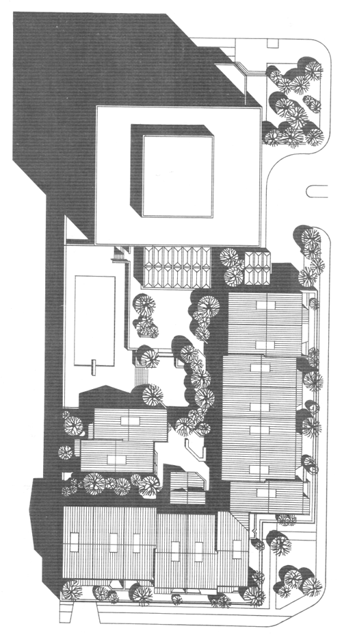 Newberry Plaza, Chicago, Illinois, USA. Architect: Ezra Gordon, Jack Levin. Архитекторы: Эзра Гордон, Джек Левин с сотрудниками