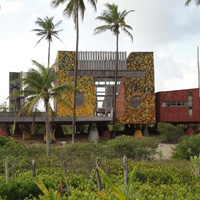 Casa do Artista. Bahia House. Вилла Гаэтано Пеше в Бразилии