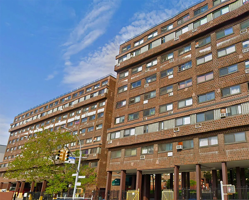 Twin Parks West (site 10—12), Bronx, New York, USA. Architect: Giovanni Pasanella. Архитектор: ДЖИОВАННИ ПАСАНЭЛЛА с сотрудниками. Нью-Йорк