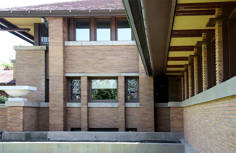 Фрэнк Ллойд Райт (Frank Lloyd Wright): Darwin D. Martin House Complex, Buffalo, New York (Дом Дарвина Д. Мартина, Буффало, Нью-Йорк), 1904—1905; реконструкция 2007