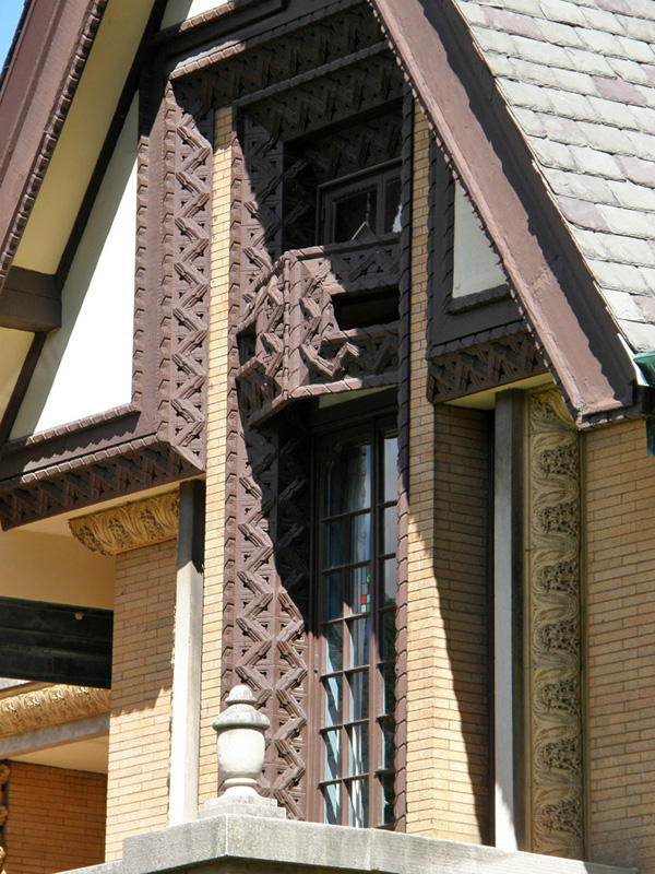 Фрэнк Ллойд Райт (Frank Lloyd Wright): Nathan G. Moore Residence, Oak Park, Illinois (Дом Натана Г. Мура, Оак-Парк, Иллинойс), 1895