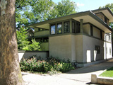 Фрэнк Ллойд Райт (Frank Lloyd Wright): Frank W. Thomas House, Oak Park, Illinois (Дом Фрэнка Томаса, Оак-Парк, Иллинойс), 1901; реставрация 1975