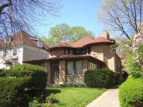 Фрэнк Ллойд Райт (Frank Lloyd Wright): George W. Furbeck House, Oak Park, Illinois (Дом Джорджа Фербека, Оак-Парк, Иллинойс ), 1897