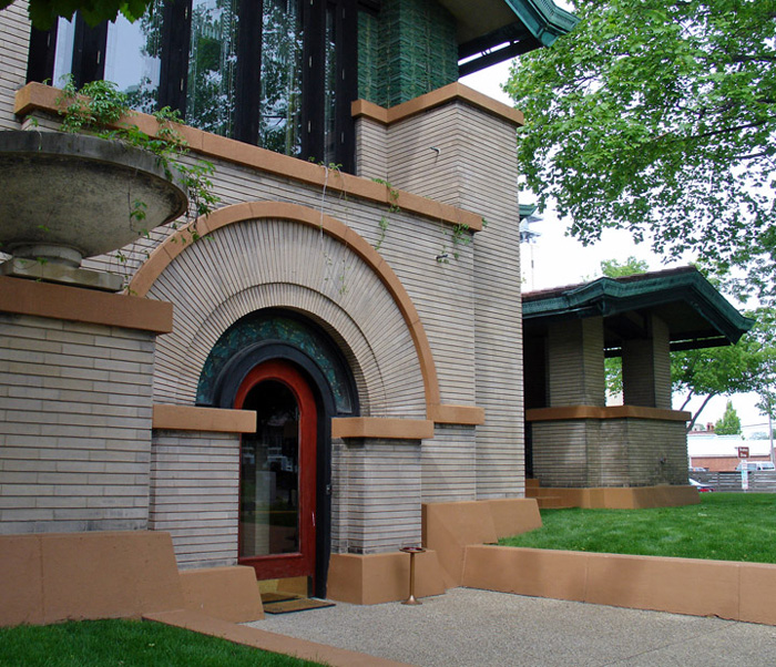 Фрэнк Ллойд Райт (Frank Lloyd Wright): Dana-Thomas House, Springfield, Illinois (Дом Сьюзен и Лоуренс Дейна, Спрингфилд, Иллинойс), 1902—1904