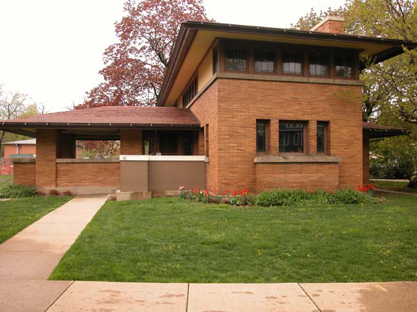 Фрэнк Ллойд Райт (Frank Lloyd Wright): George F. Barton House, Buffalo, New York (Дом Джорджа Бартона, Буффало, Нью-Йорк), 1903—1904